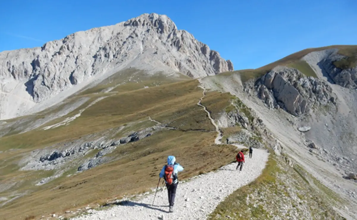 Spaziergänge auf dem Gran Sasso - Wandern  