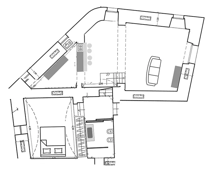 Planimetria Appartamento Croisette