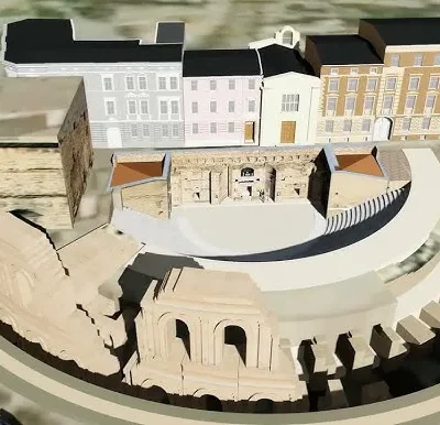 Teramo Rendering Teatro Romano